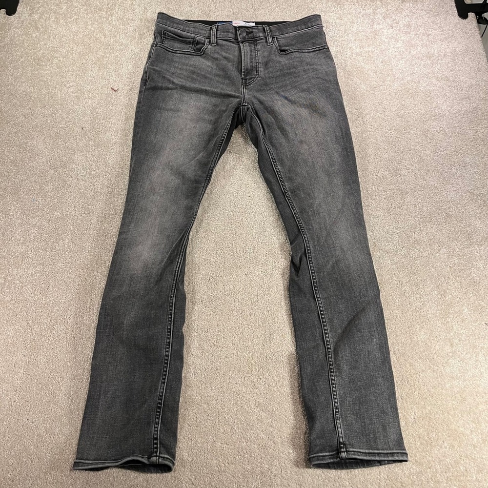Old Navy Slim Jeans‎ Mens 32x32 Gray 360 Stretch Go-Recycled